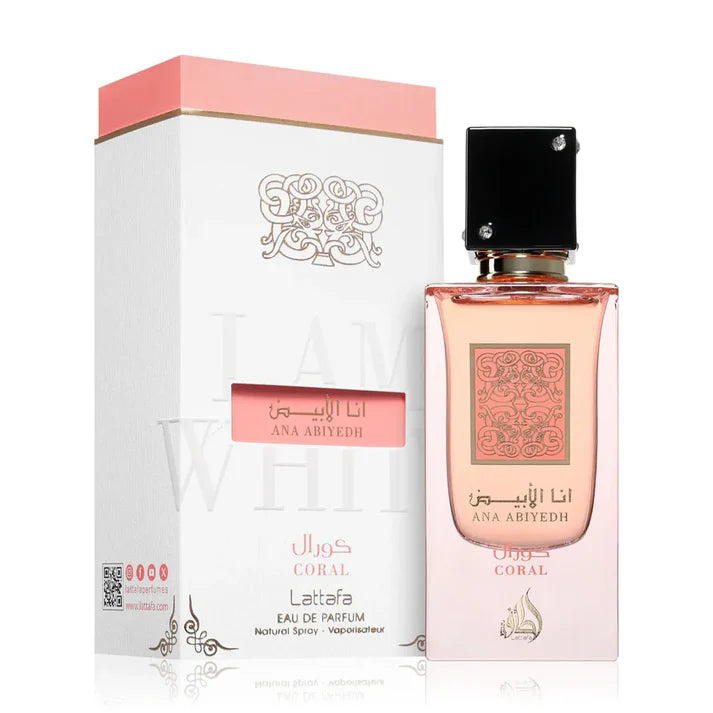 Ana Abiyedh Coral Perfume 60ml EDP Lattafa