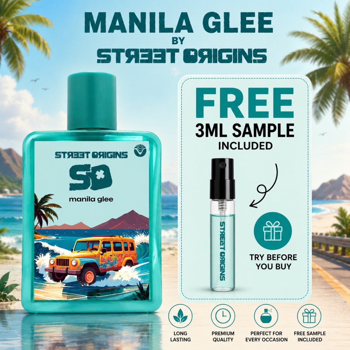 Street Origins Manila Glee 75ml Eau De Parfum