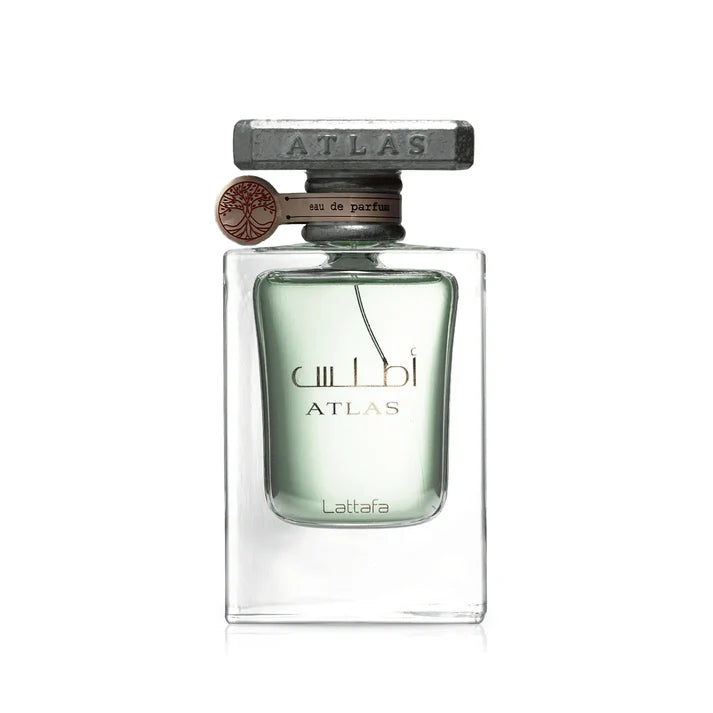Fresh aquatic perfume bottle clean design close up