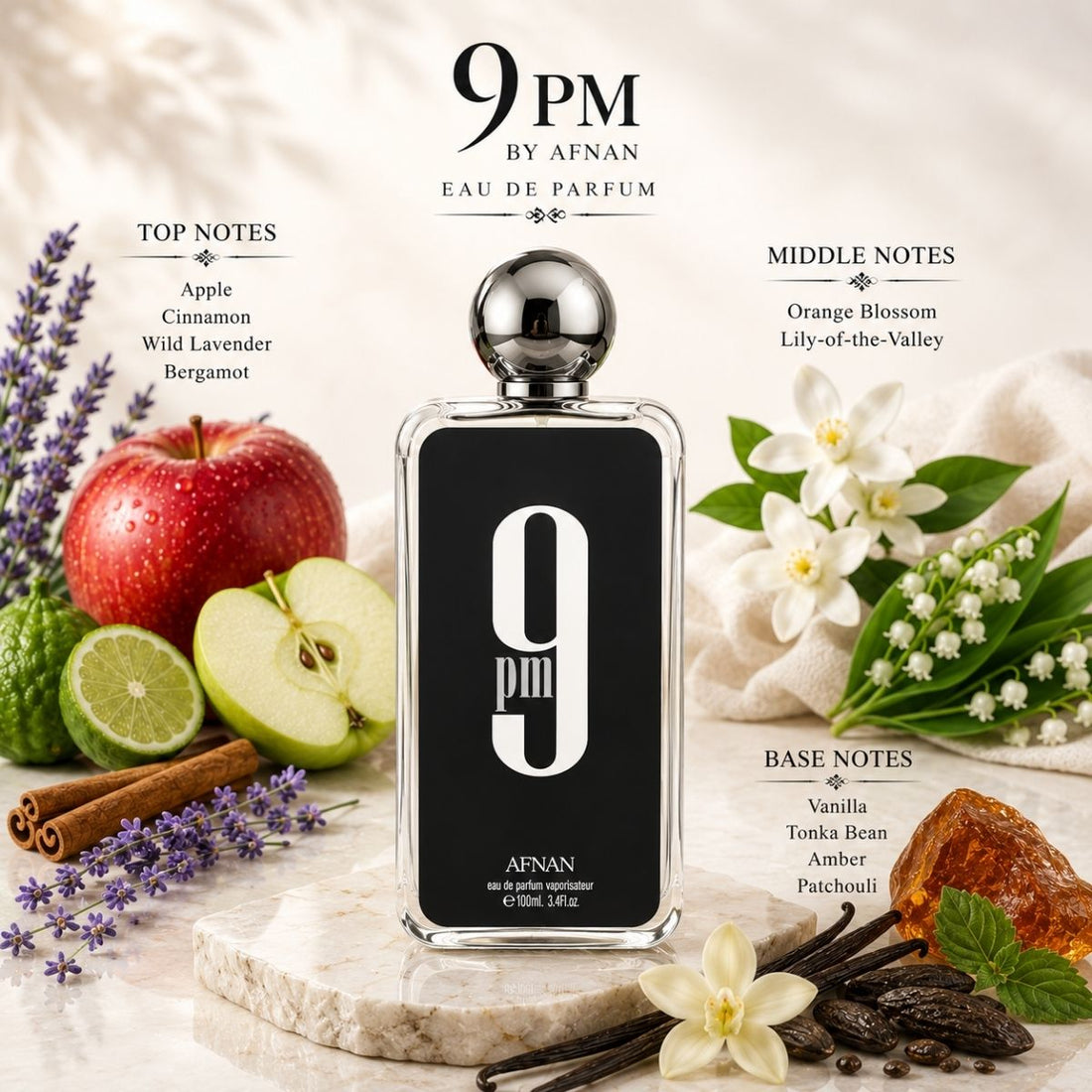 Afnan 9pm Eau De Parfum 100ml