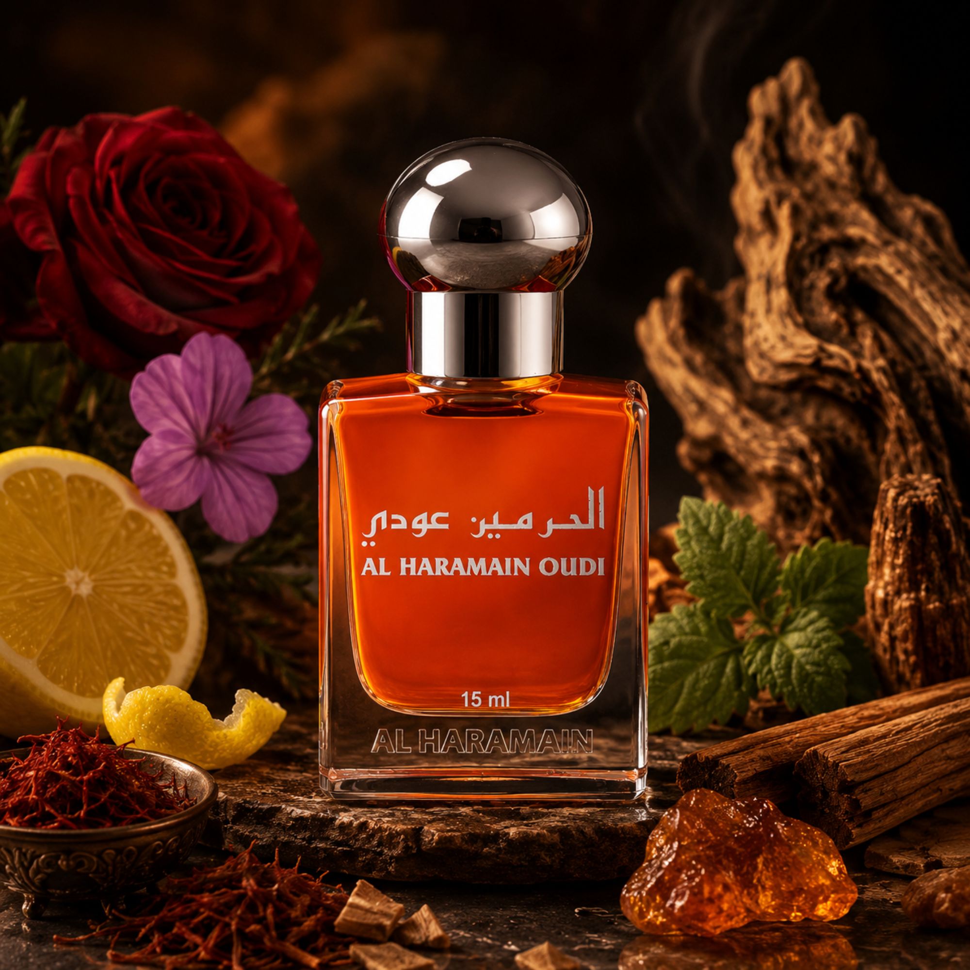 Al Haramain Oudi 15ml Pure Perfume Oil Attar