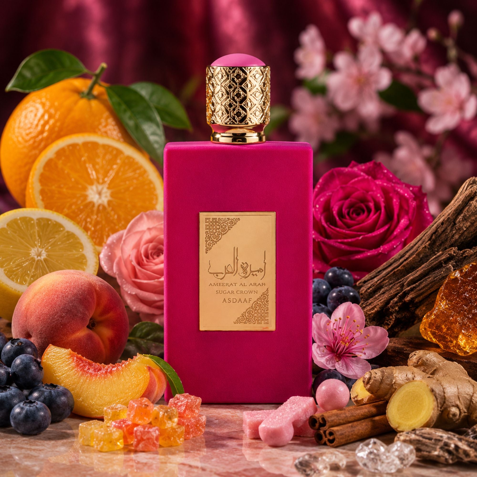 Ameerat Al Arab Sugar Crown 100ml Eau De Parfum by Lattafa