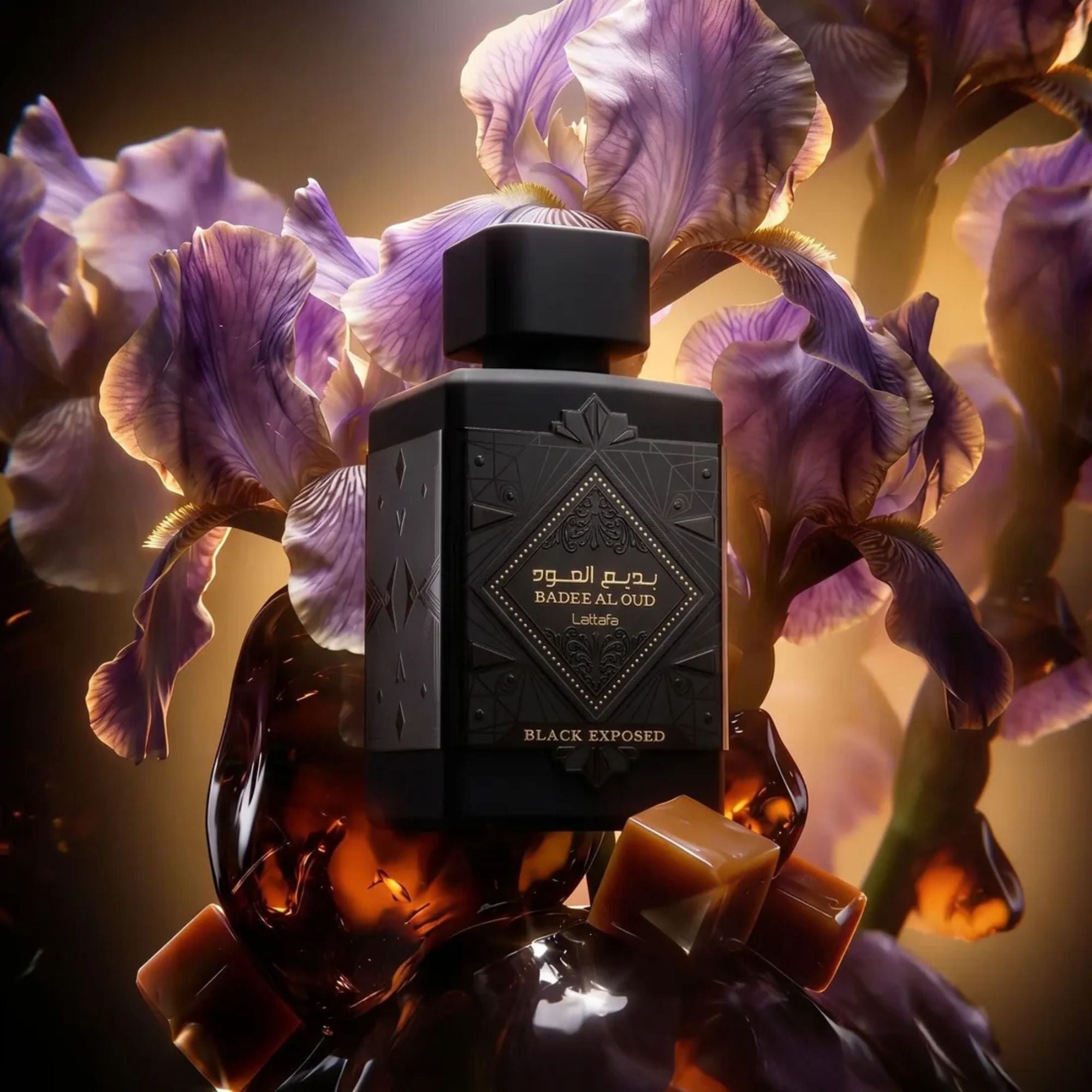 Lattafa Badee Al Oud Black Exposed 100ml Eau De Parfum