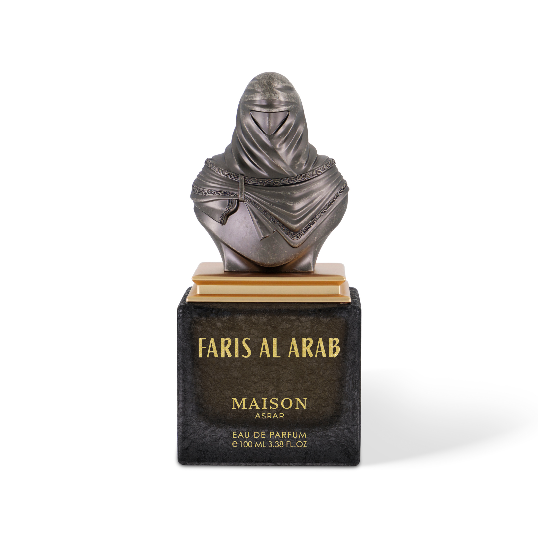 Faris Al Arab 100ml Eau De Parfum by Maison Asrar bottle front view