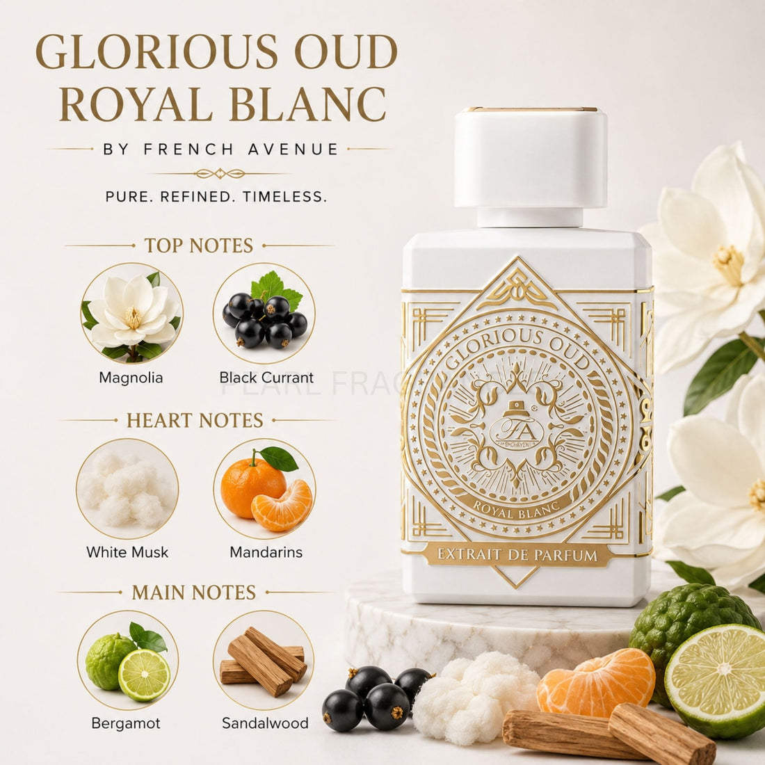 Glorious Oud Royal Blanc French Avenue 100ml EDP