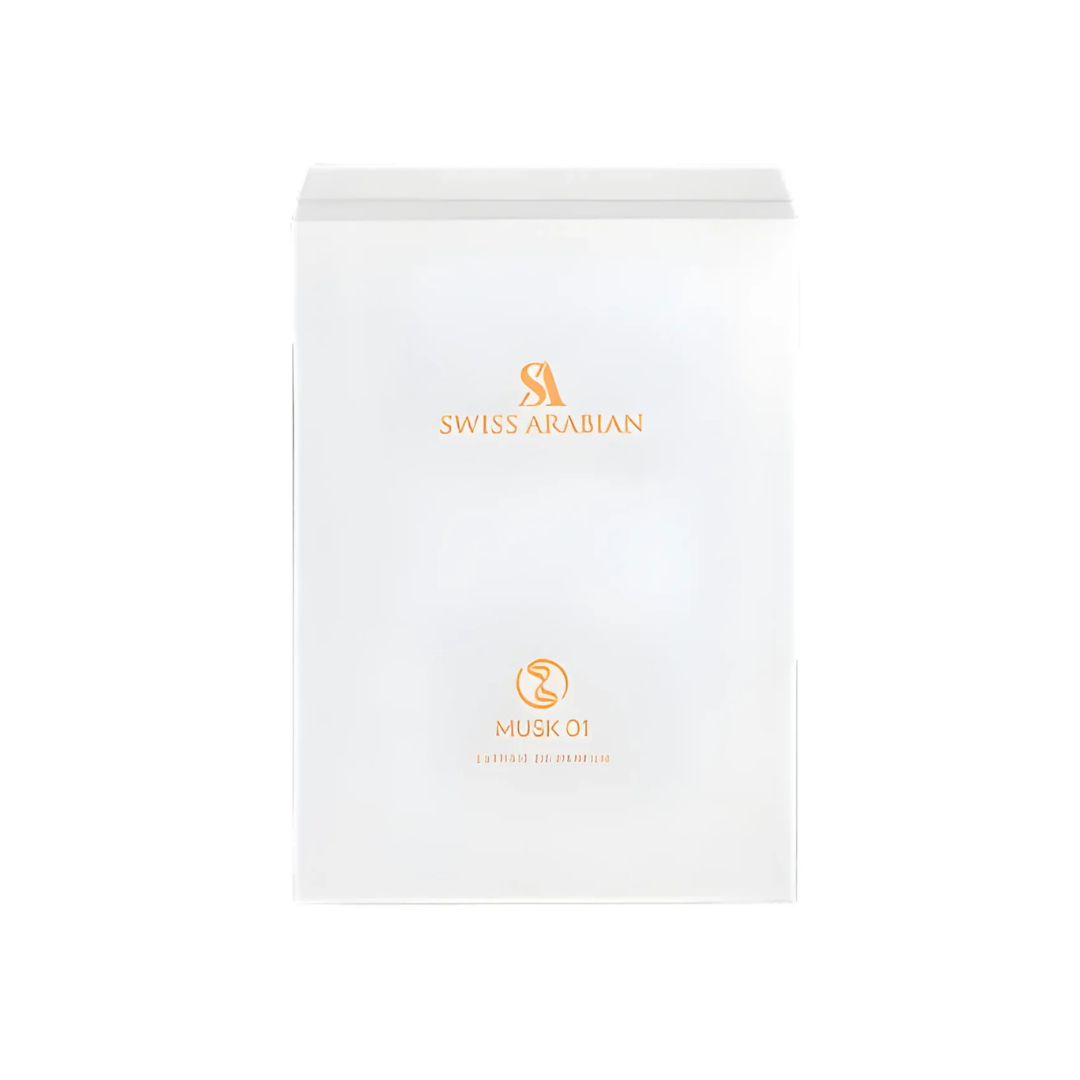 Clean soft musk fragrance luxury bottle design close up