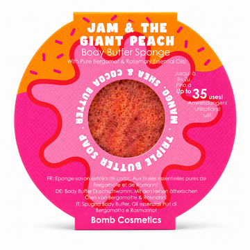 Jam & The Giant Peach Body Buffer Sponge