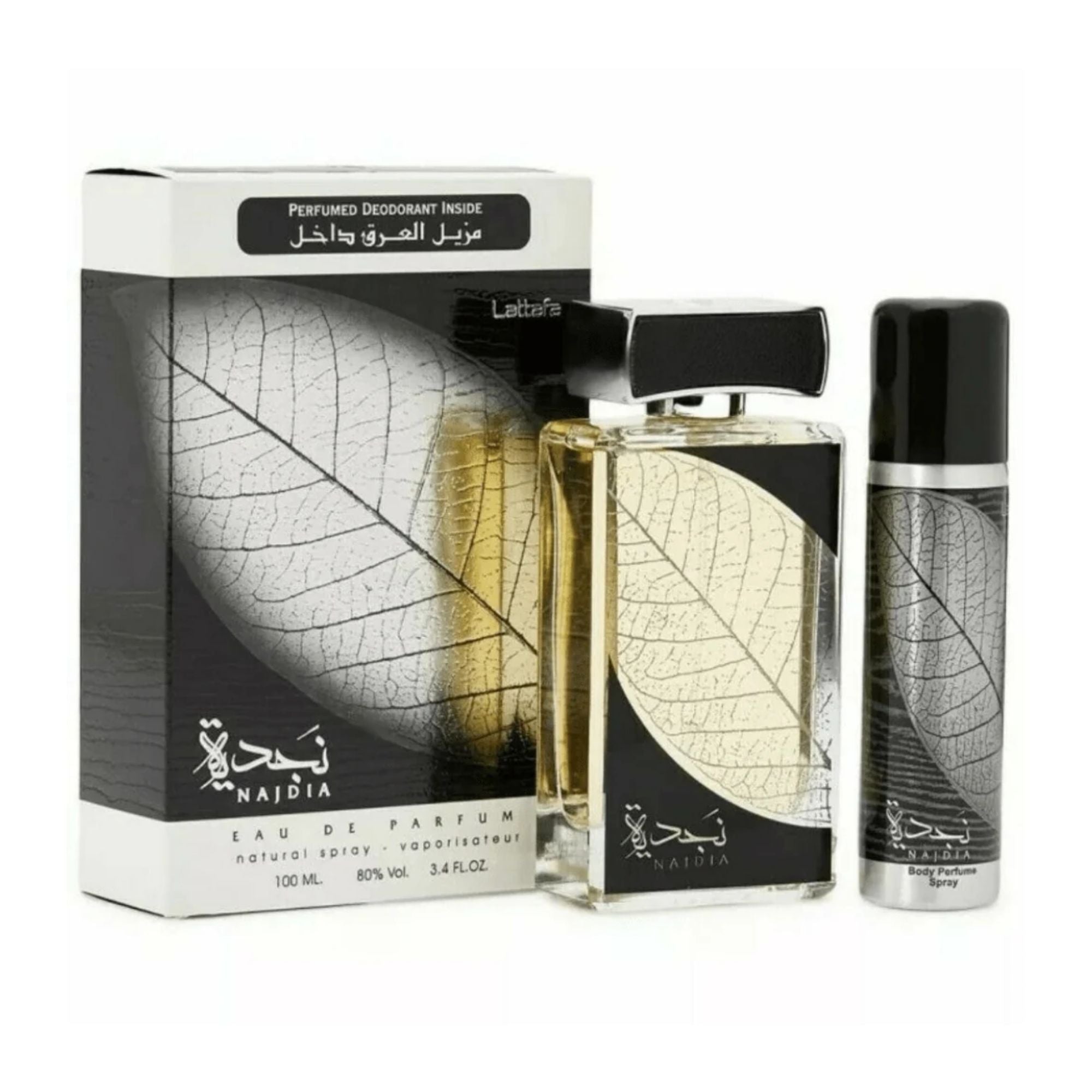 Lattafa Najdia 100ml EDP Perfume With 50ml Deodarant