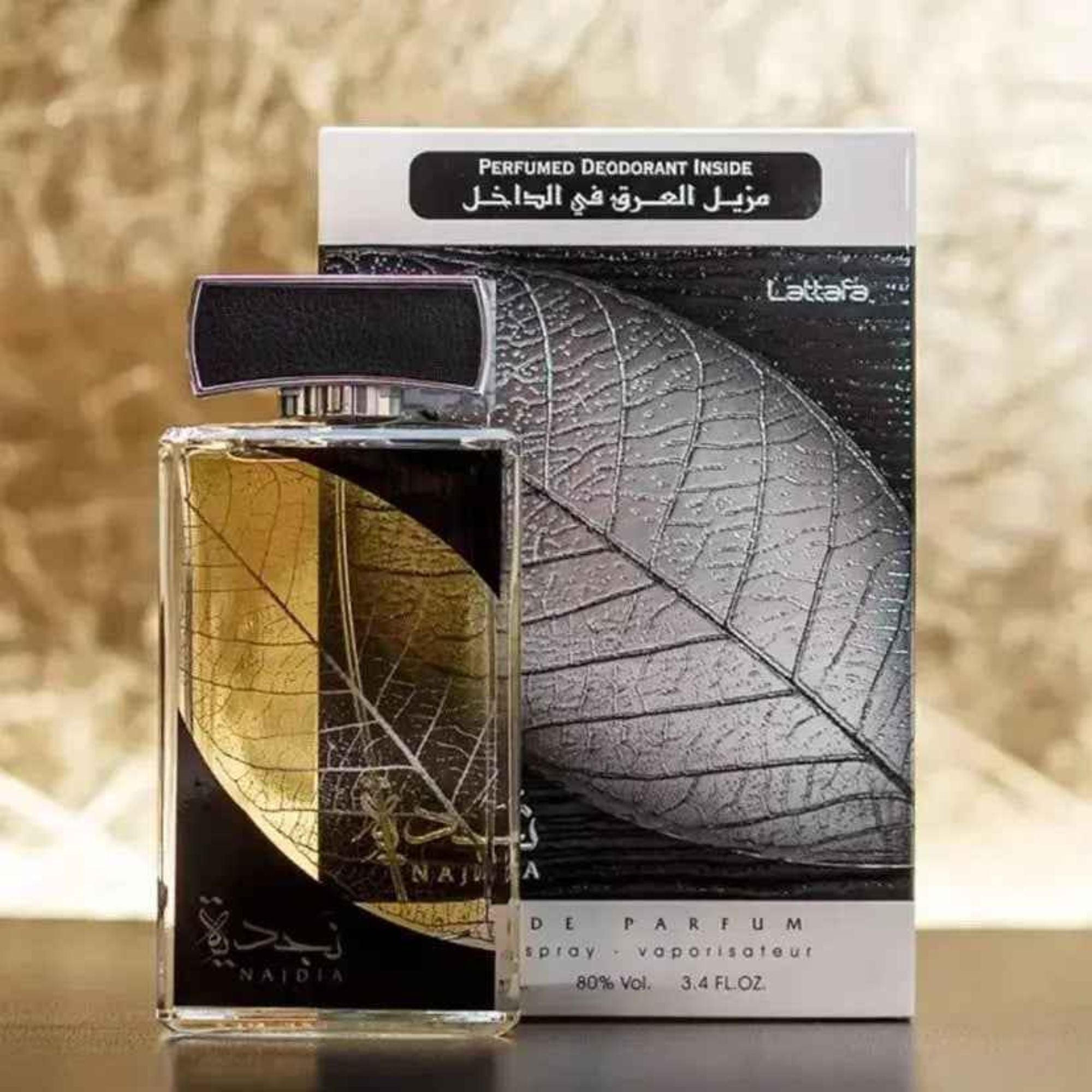 Lattafa Najdia 100ml EDP Perfume With 50ml Deodarant