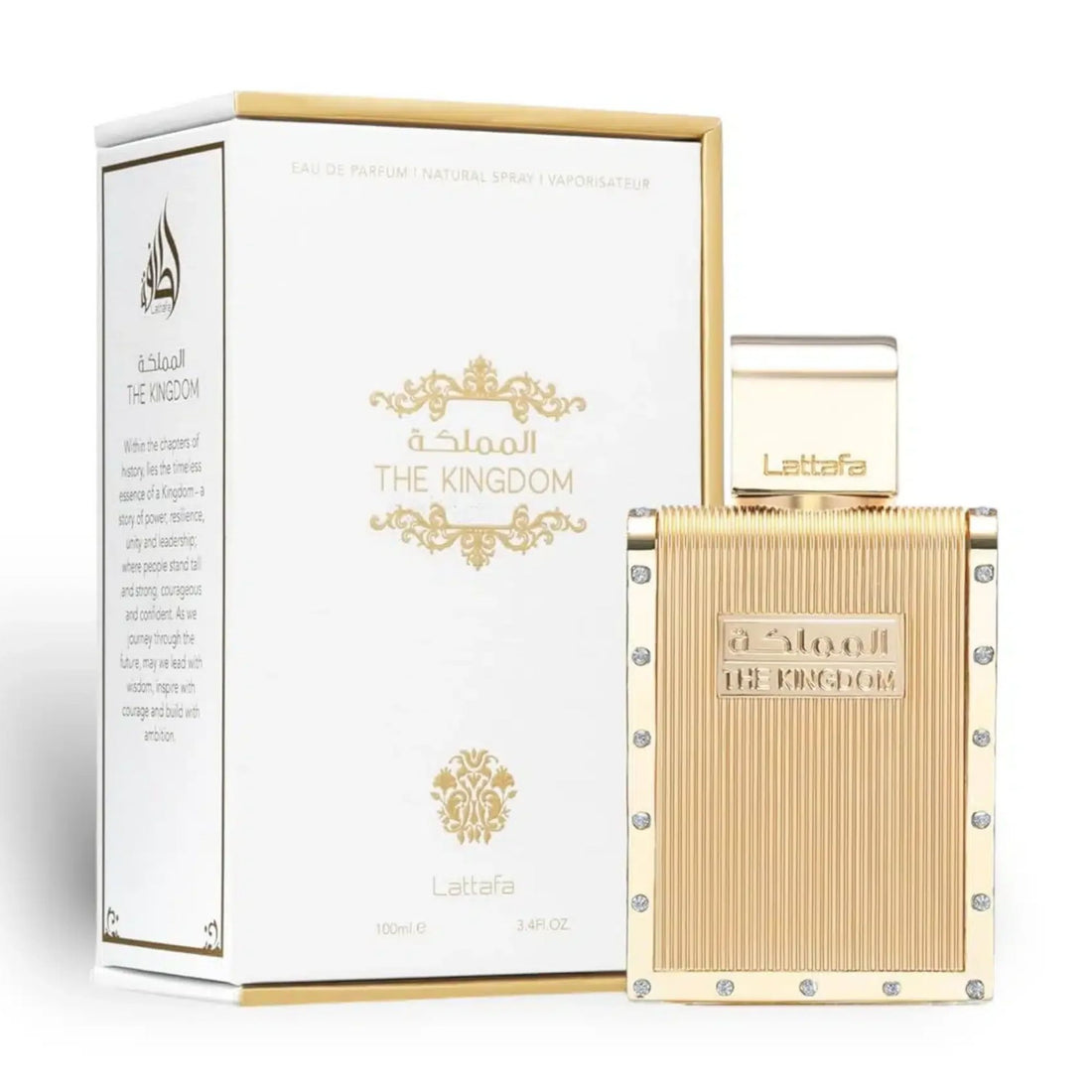 The Kingdom for Men 100ml Eau De Parfum by Lattafa