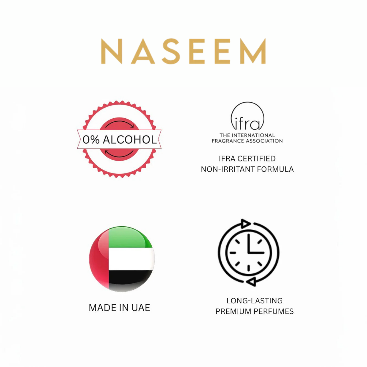 Naseem alcohol free perfumes