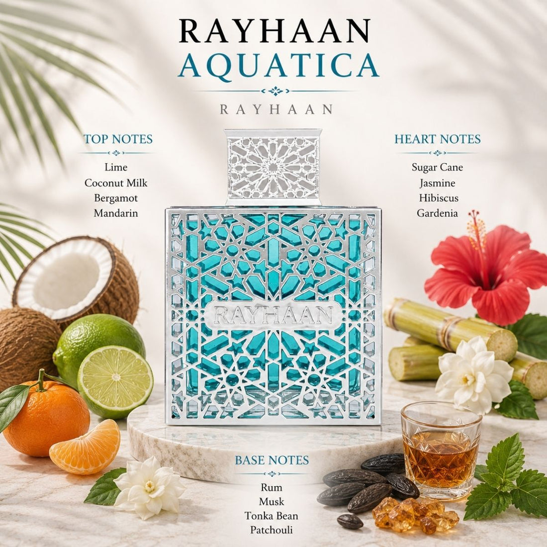 Rayhaan Aquatica 100ml Eau de Parfum spray