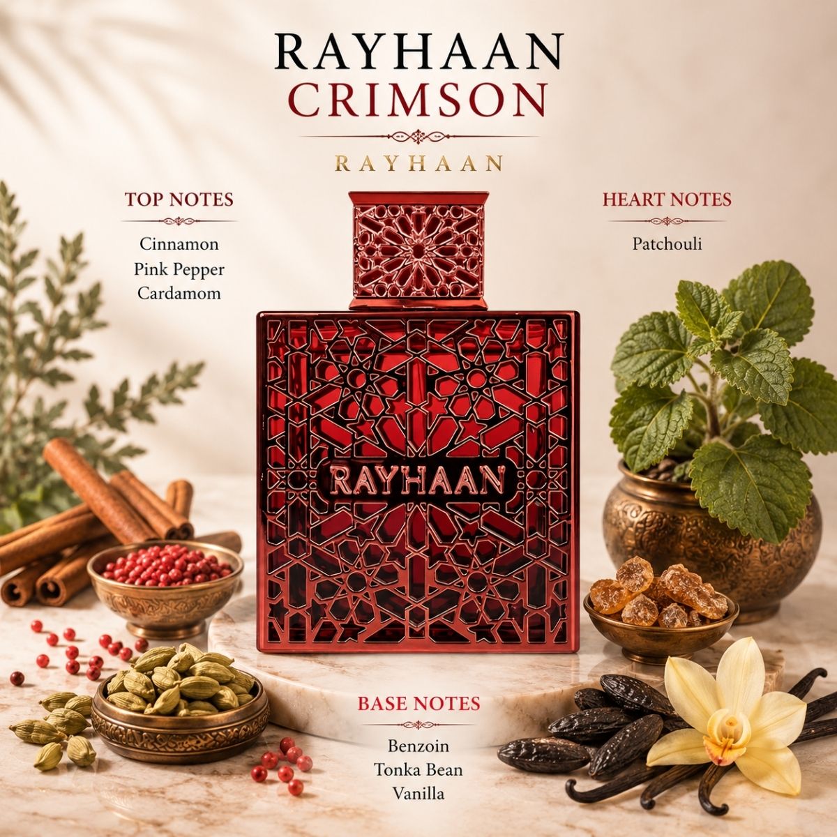Rayhaan Crimson Eau de Parfum 100ml