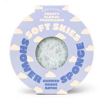 Soft Skies Body Buffer Shower Sponge - Fruity Floral Fragrance