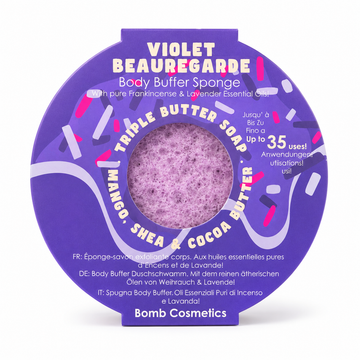 Violet Beauregarde Body Buffer Shower Sponge - Violet Fragrance