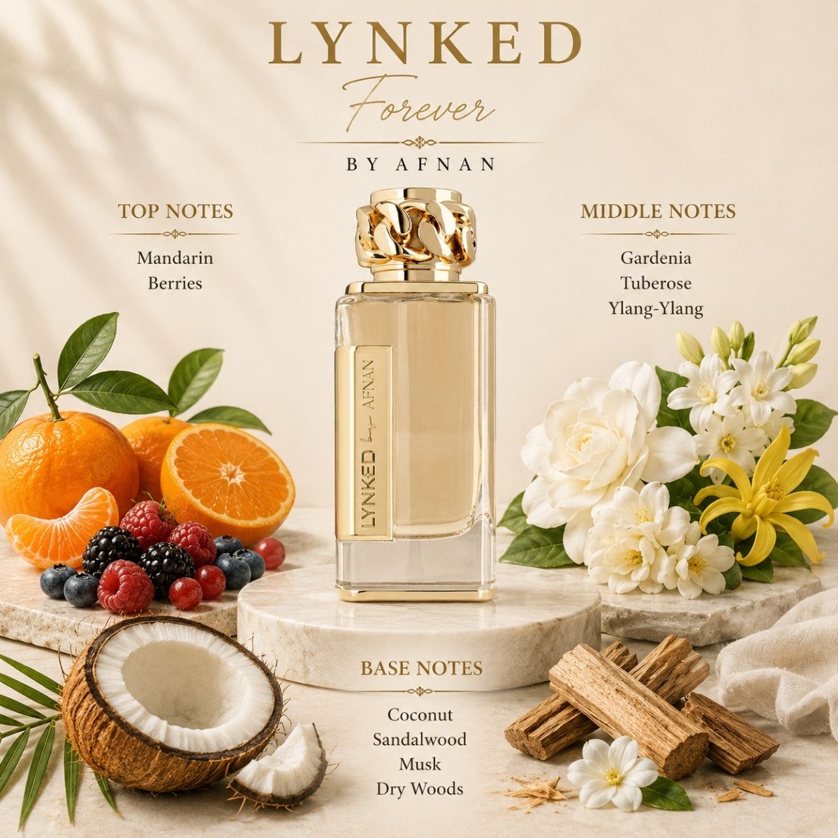 Afnan LYNKED Forever 100ml Eau De Parfum Spray
