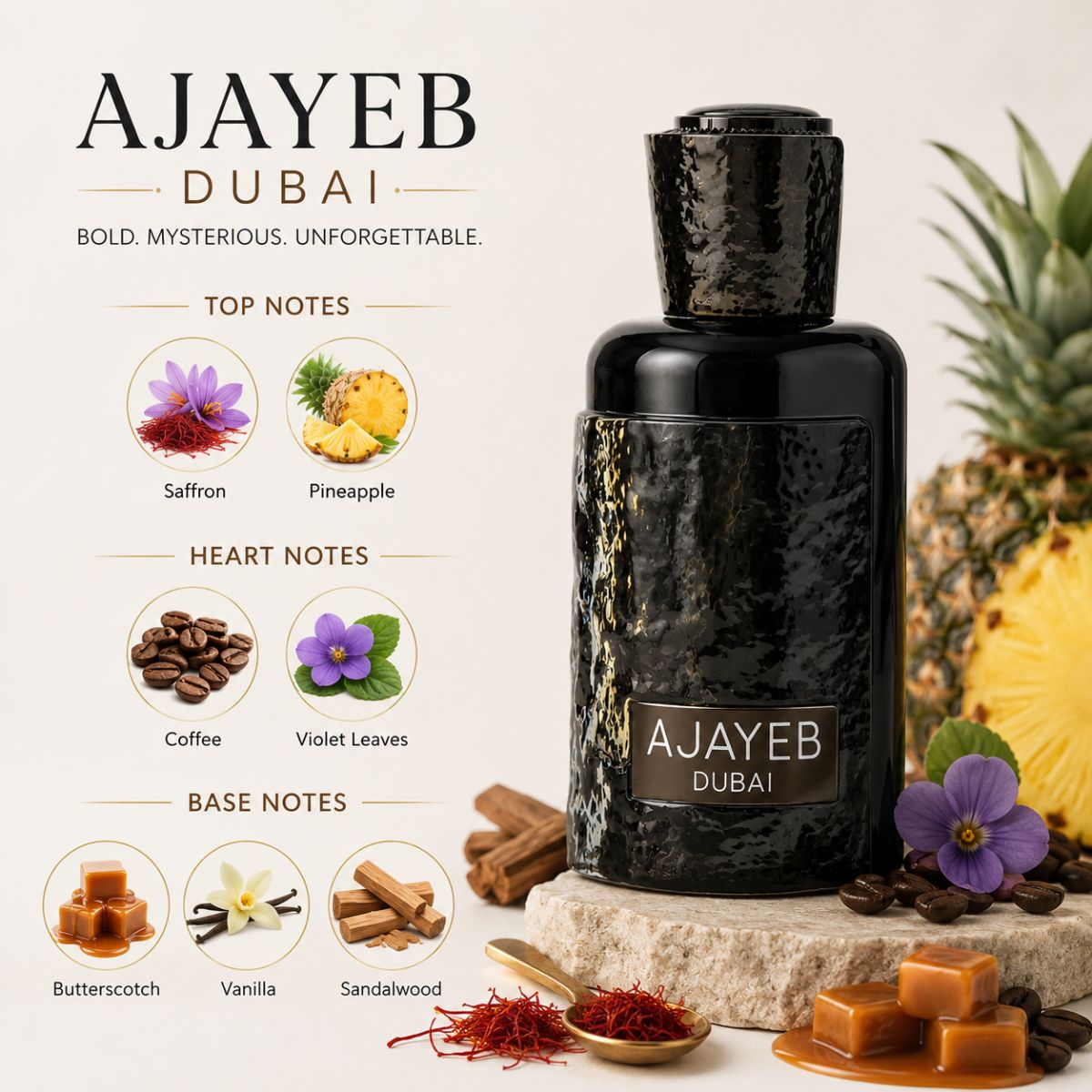 Lattafa Ajayeb Dubai (Black) 100ml Eau De Parfum