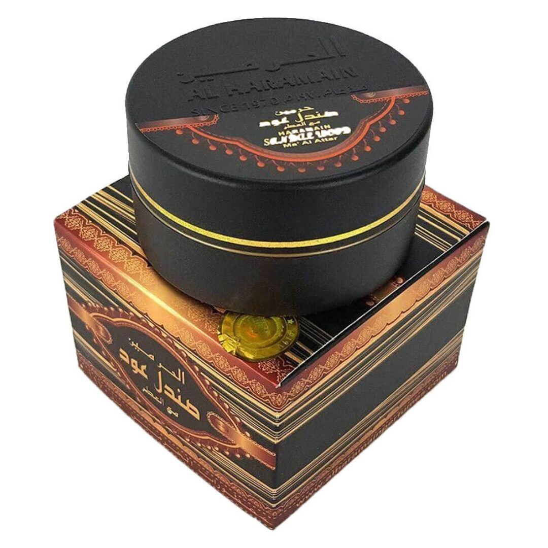 Al Haramain Sandalwood Ma’Al Attar Bakhoor 60g