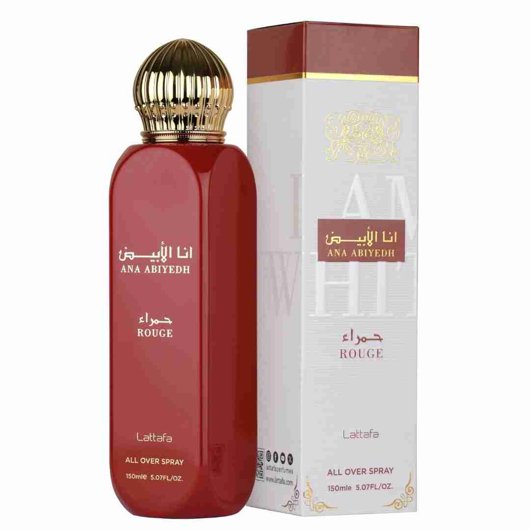Lattafa Ana Abiyedh Rouge All Over Spray 150ml