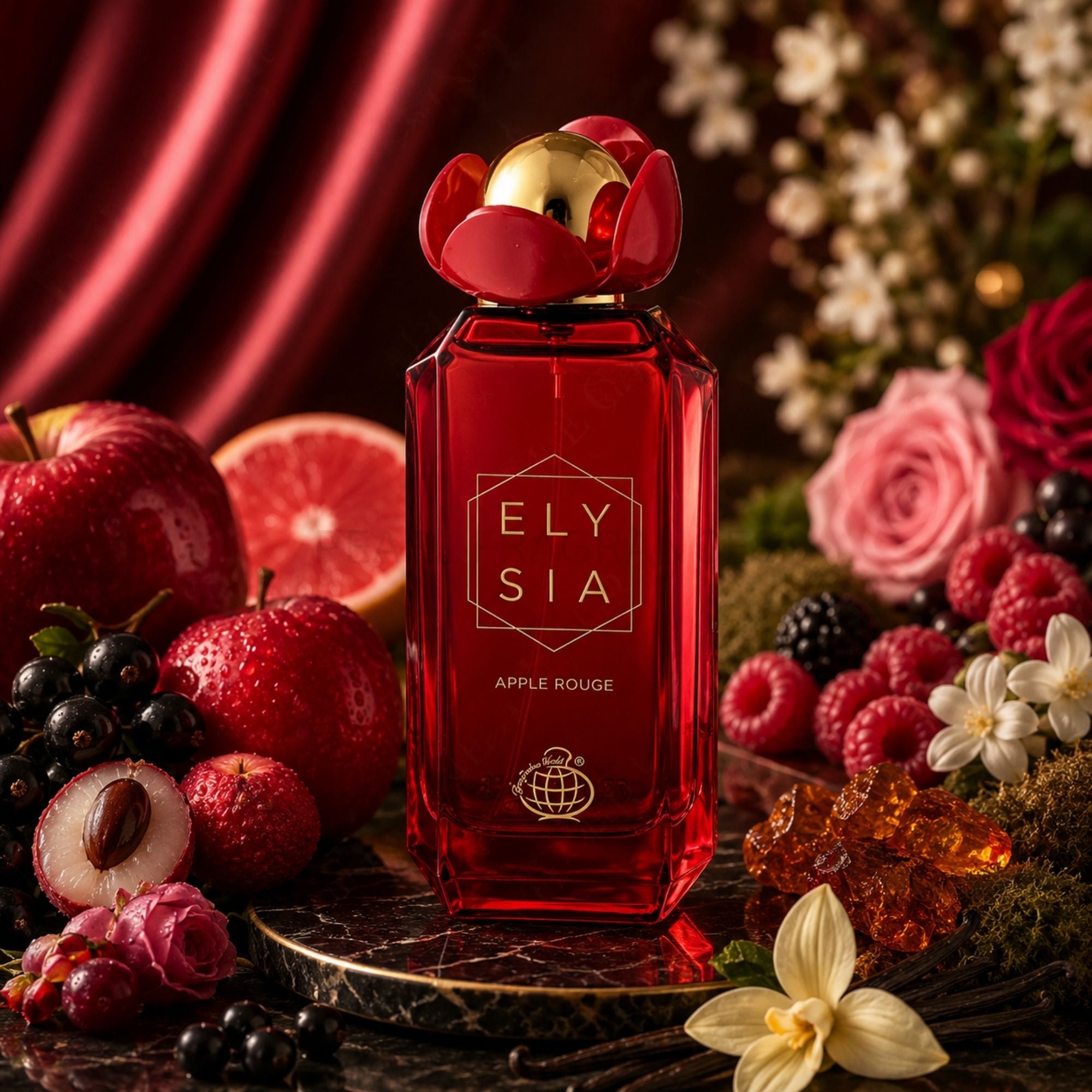 Elysia Apple Rouge by Fragrance World 100ml Eau De Parfum