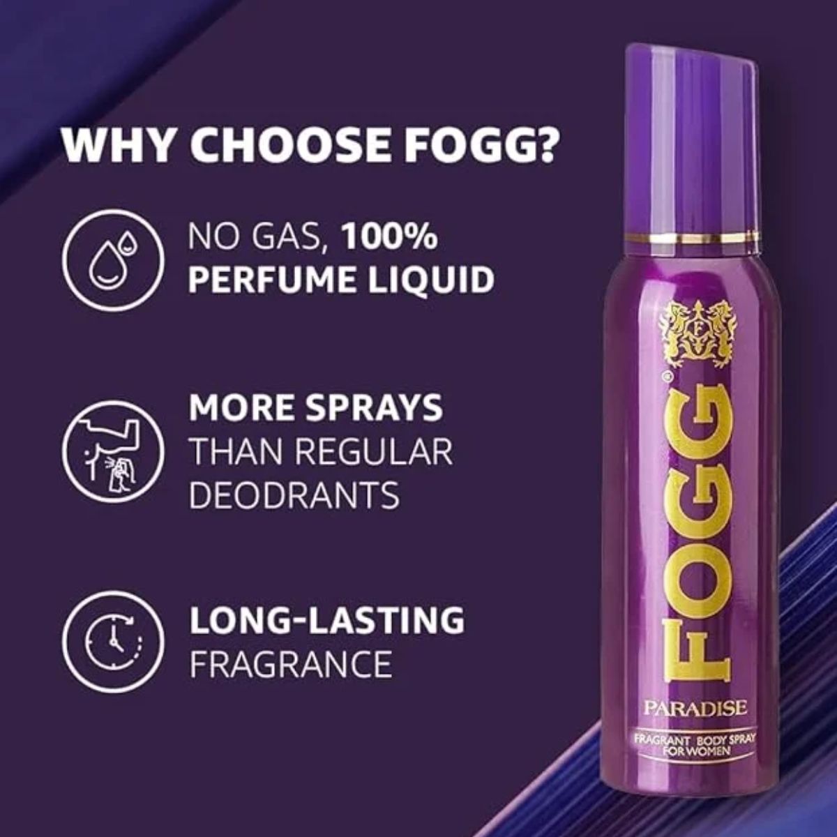 Fogg Paradise Fragrance Body Spray 120ml