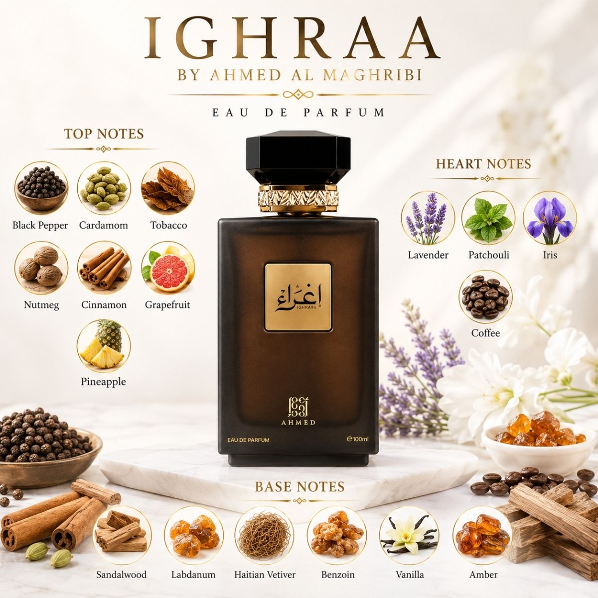 Ighraa by Ahmed Al Maghribi 100ml Eau De Parfum
