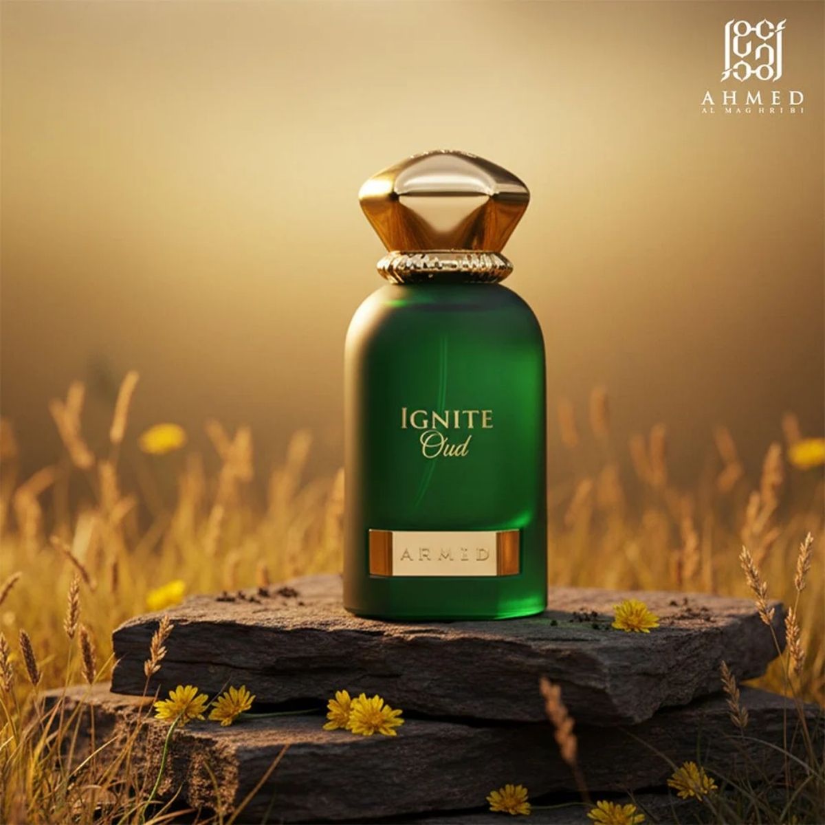 Ignite Oud by Ahmed Al Maghribi 60ml Eau De Parfum