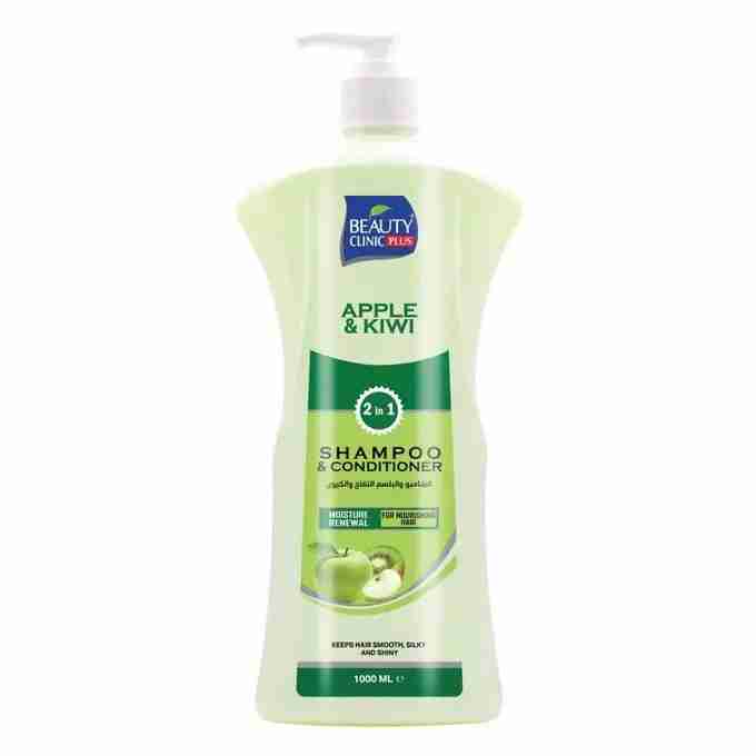 Apple and Kiwi Shampoo and Conditioner 1000ml by Beauty Clinic Plus