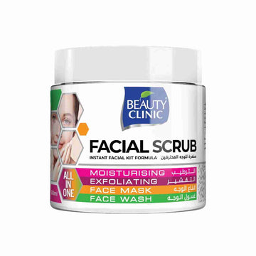 All In 1 Facial Scrub Instant Facial Kit Formula By Beauty Clinic