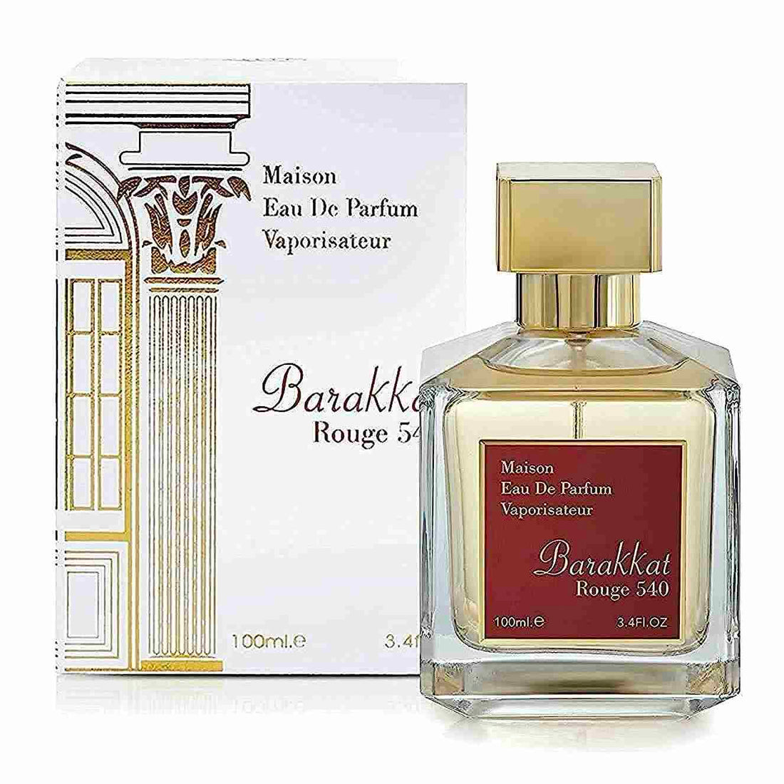 Barakkat Rouge 540 by Fragrance World 100ml Eau De Parfum