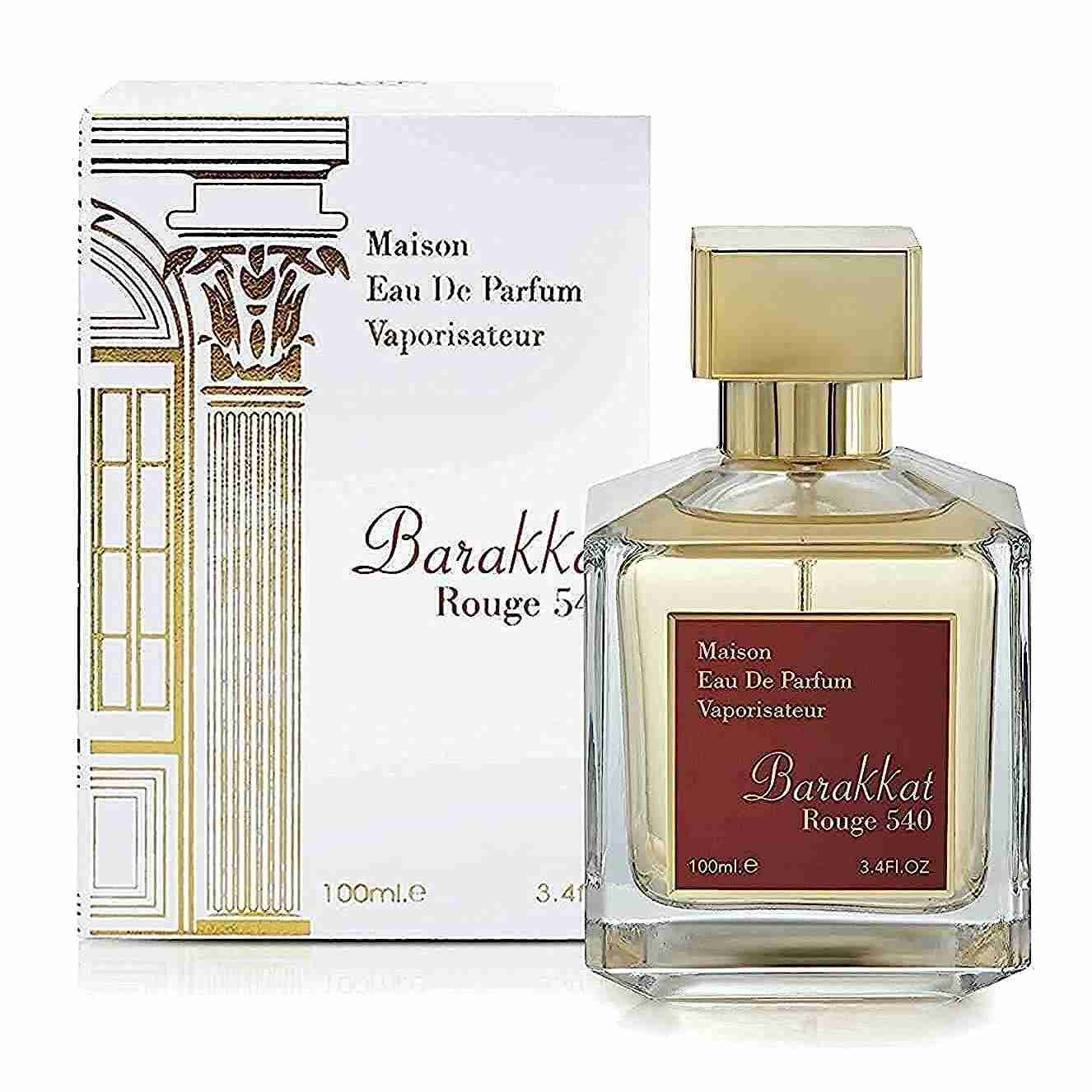 Barakkat Rouge 540 by Fragrance World 100ml Eau De Parfum