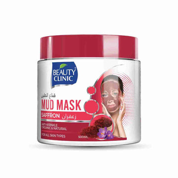 Beauty Clinic Saffron Mud Mask for Women 500ml