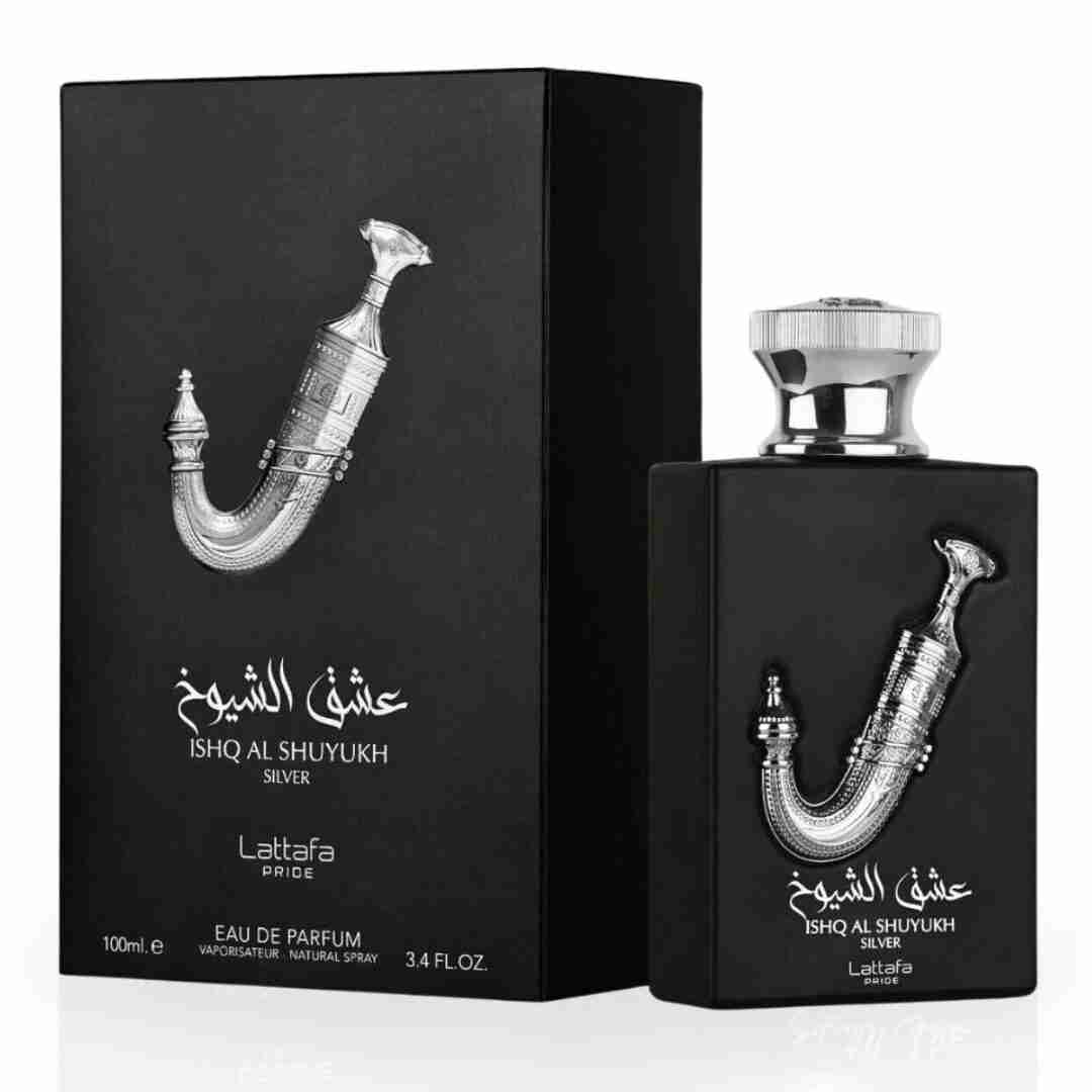 Ishq Al Shuyukh Silver 100ml Eau De Parfum Spray by Lattafa Pride