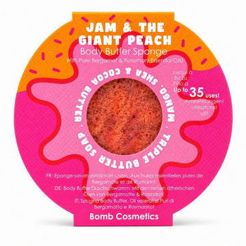 Jam & The Giant Peach Body Buffer Sponge