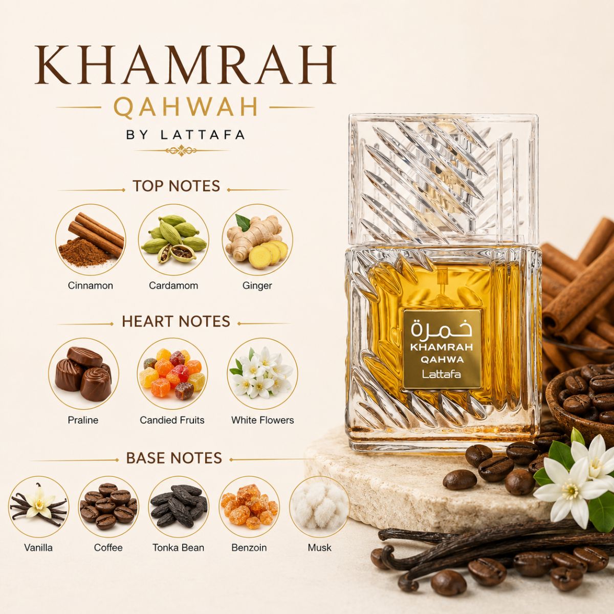 Lattafa Khamrah Qahwa 100ml