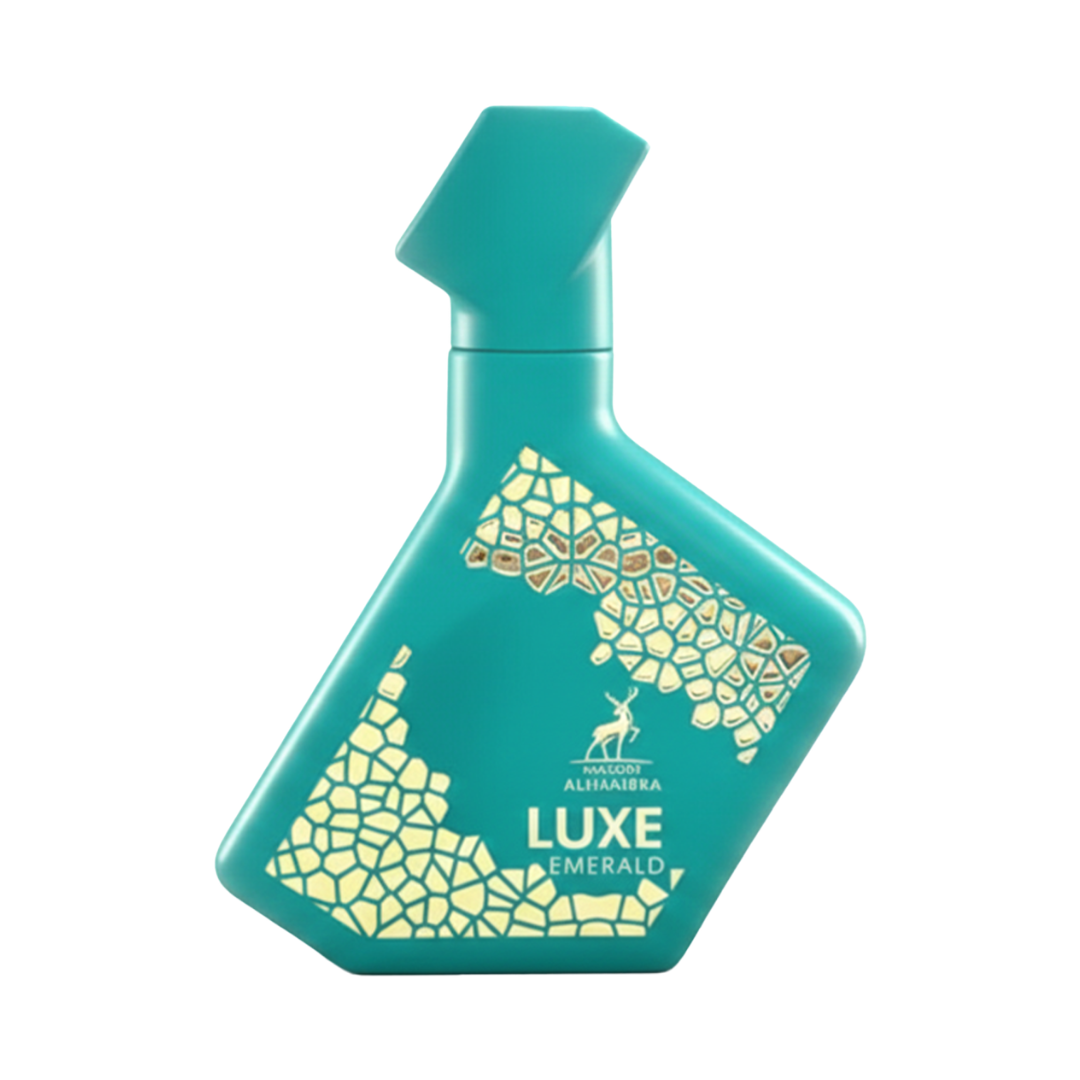 Luxe Emerald 100ml Eau de Parfum by Maison Alhambra bottle front view