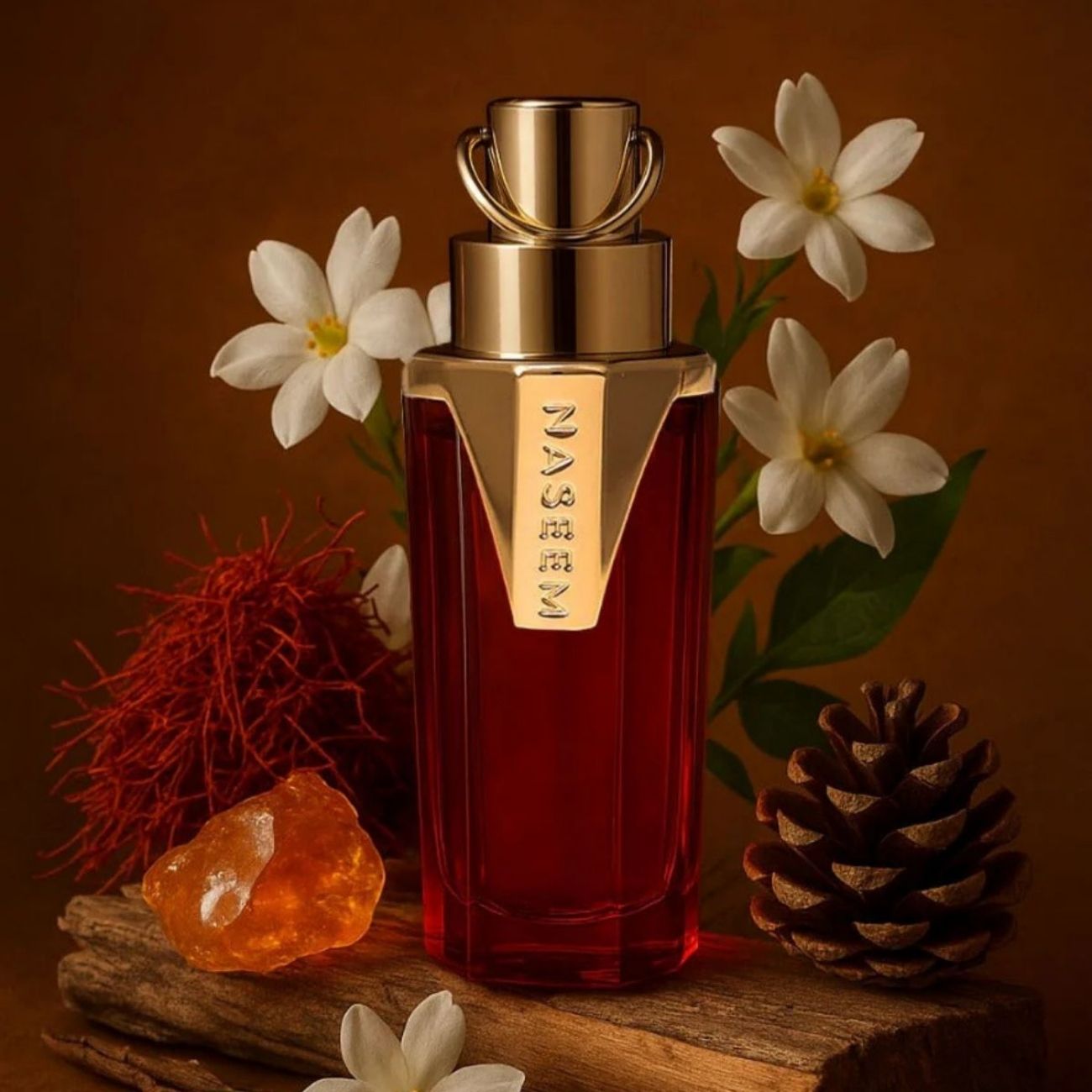 Naseem Carmine Attar Concentrated Perfume Oil 15ml