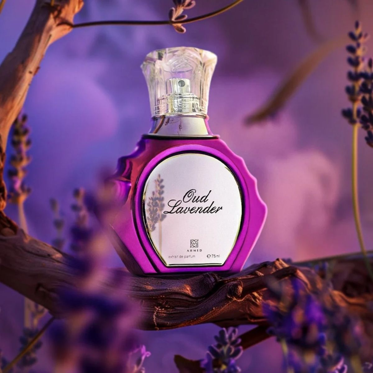 Oud Lavender by Ahmed Al Maghribi 75ml Extrait De Parfum