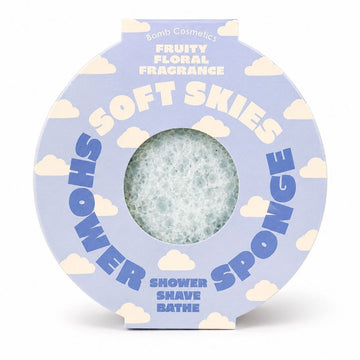 Soft Skies Body Buffer Shower Sponge - Fruity Floral Fragrance