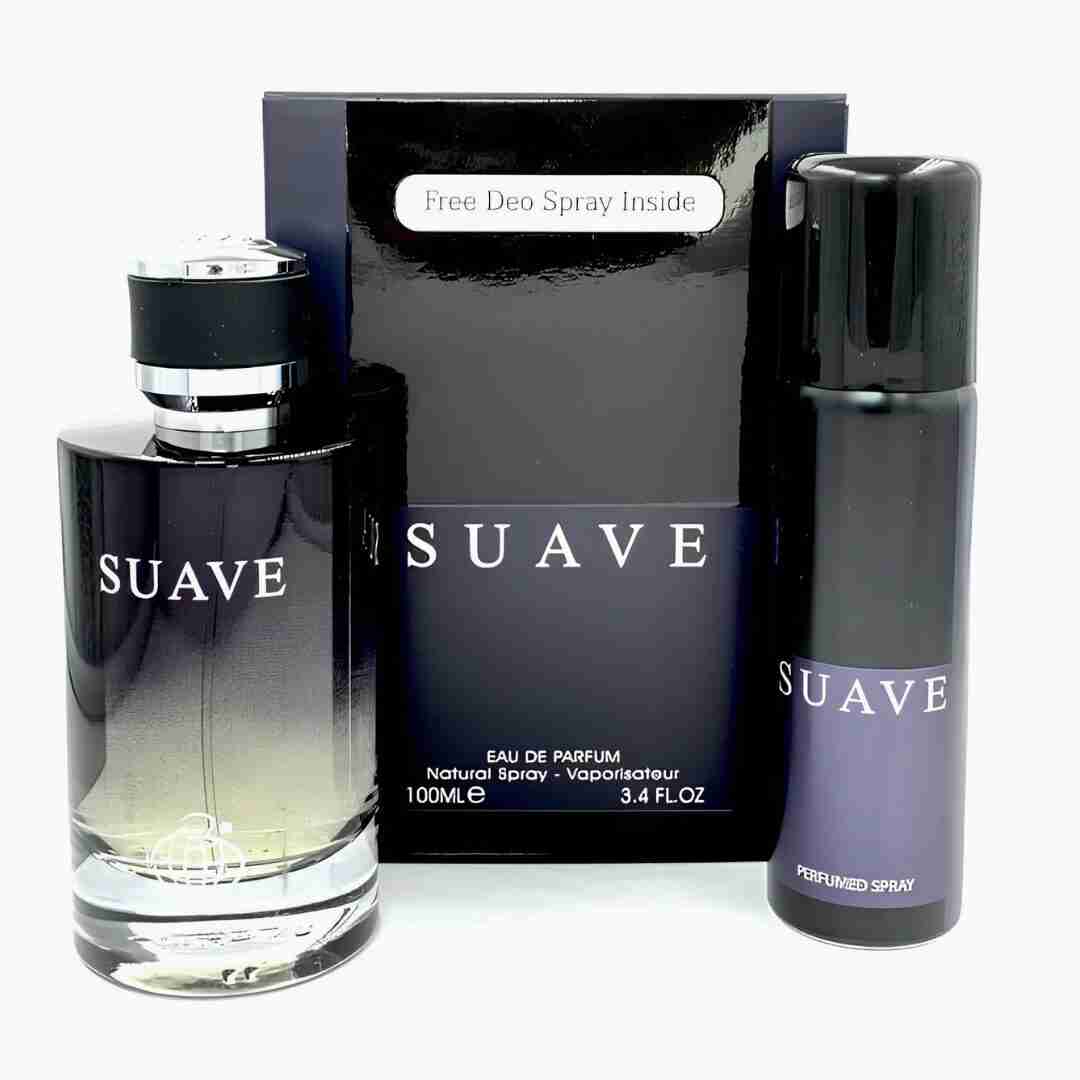 Suave by Fragrance World 100ml Eau De Parfum Spray with Free Deo