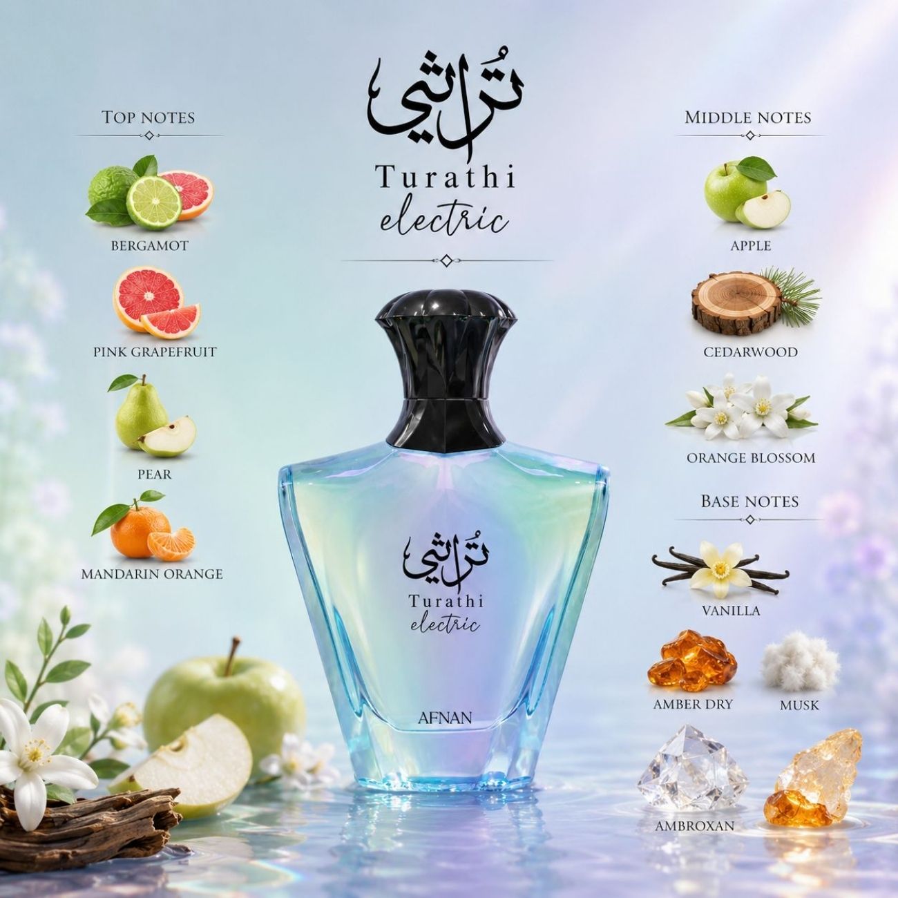 Afnan Turathi Electric 90ml Eau De Parfum