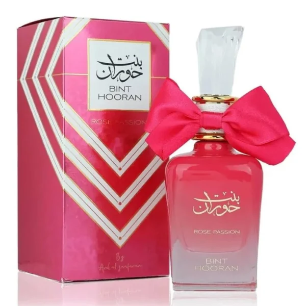 Bint Hooran Rose Passion 100ml Eau De Parfum by Ard Al Zaafaran