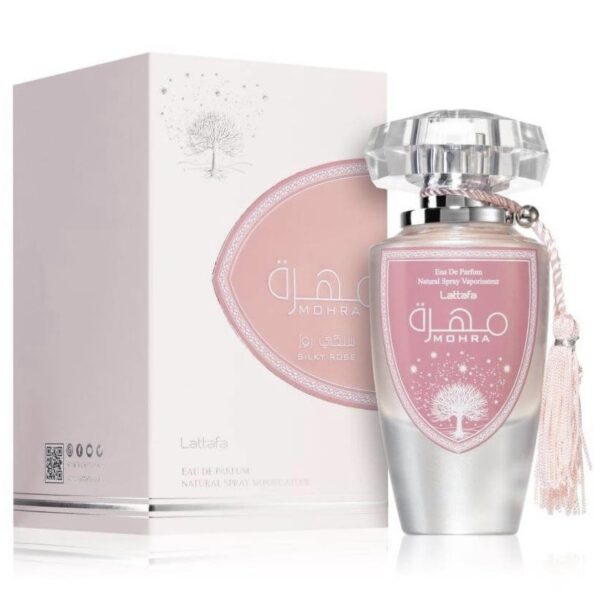 Lattafa Mohra Silky Rose 100ml EDP Perfume For Women Long Lasting Fragrance Her