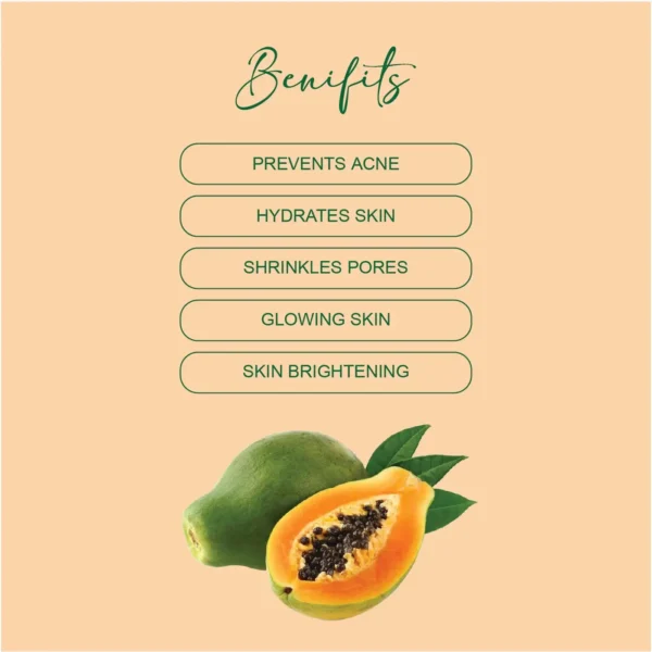 Papaya Face and Body Scrub 500ml by Beauty