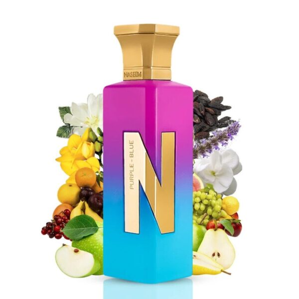 Naseem Purple Blue 75ml Aqua De Parfum - Image 3