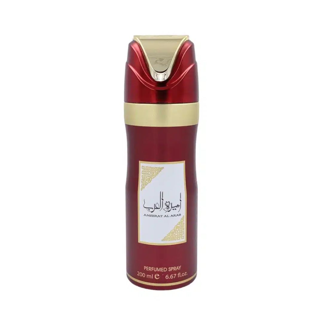 Ameerat Al Arab Red Perfume Body Spray 200ml by Lattafa