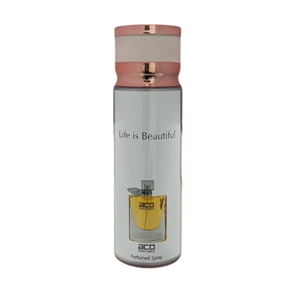 LIFE IS BEAUTIFUL BODY SPRAY ACO PERFUMES